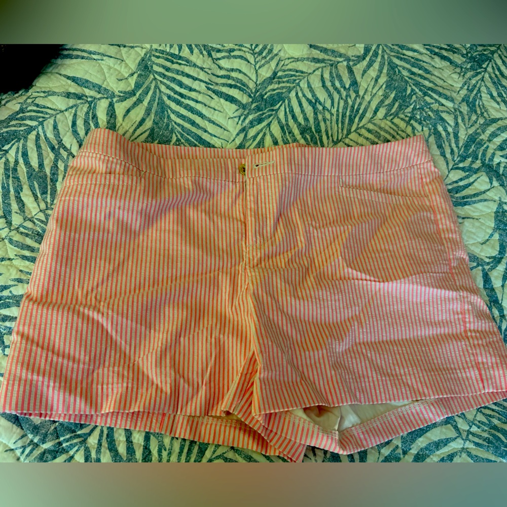 Lilly Pulitzer pinstripe shorts